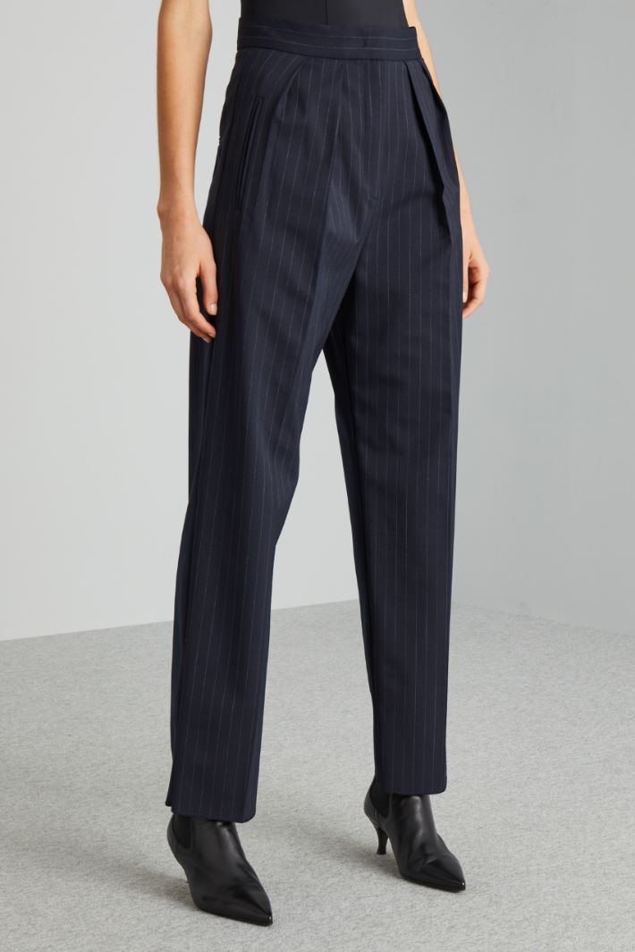 Twill carrot trousers Intrend - 3