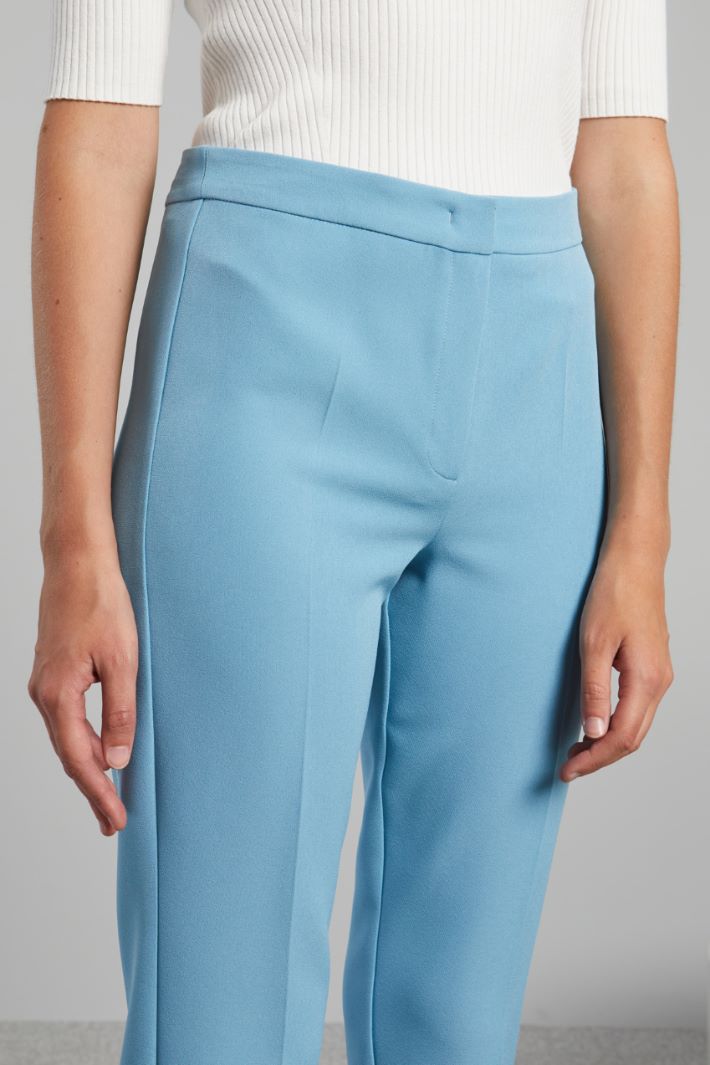 Trousers with slits at hem Intrend - 4