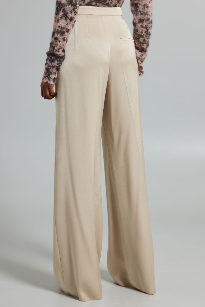 Satin palazzo trousers Intrend - 2