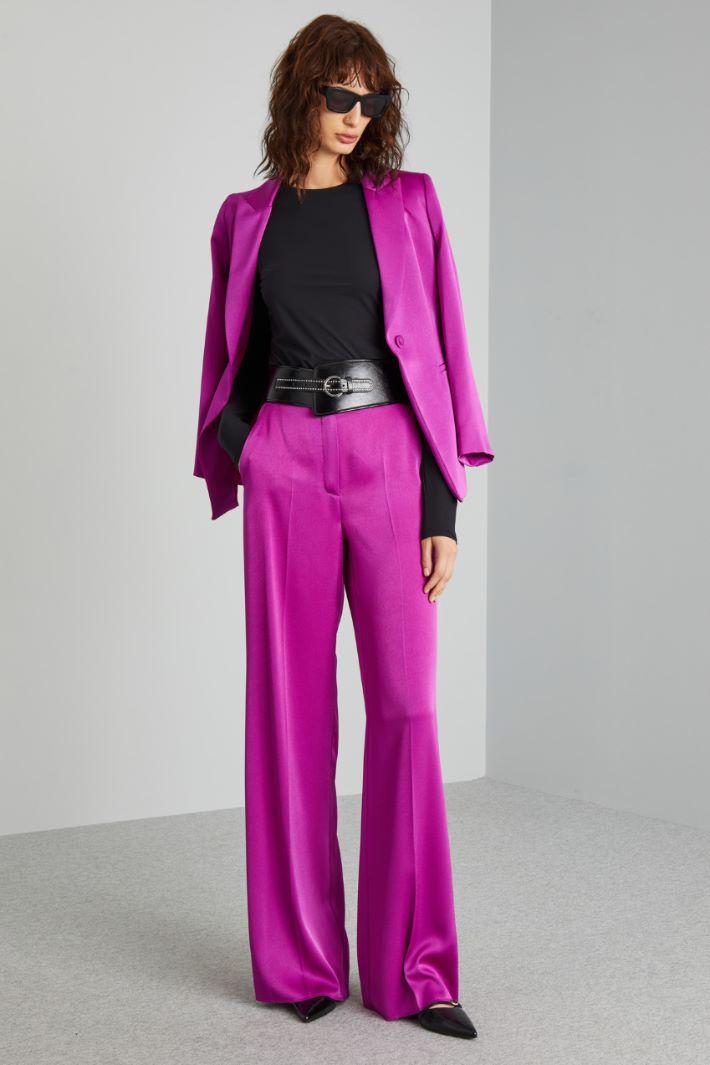 Satin palazzo trousers Intrend