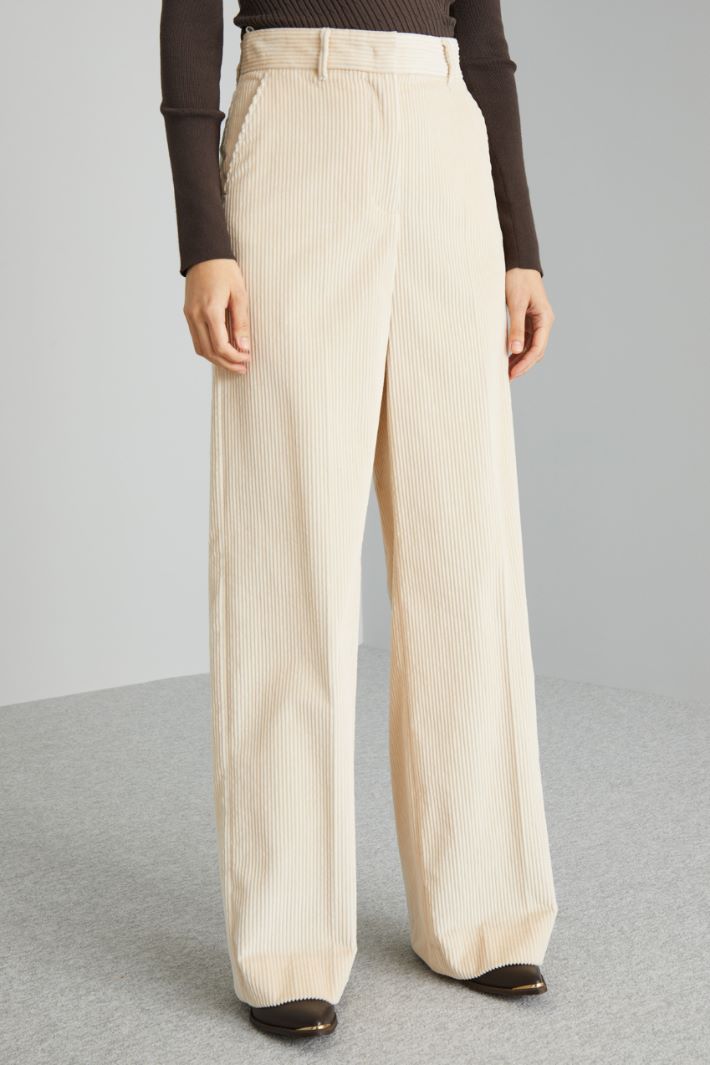 Corduroy trousers Intrend - 3