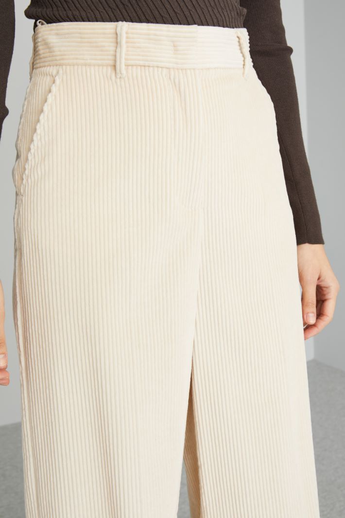 Corduroy trousers Intrend - 4