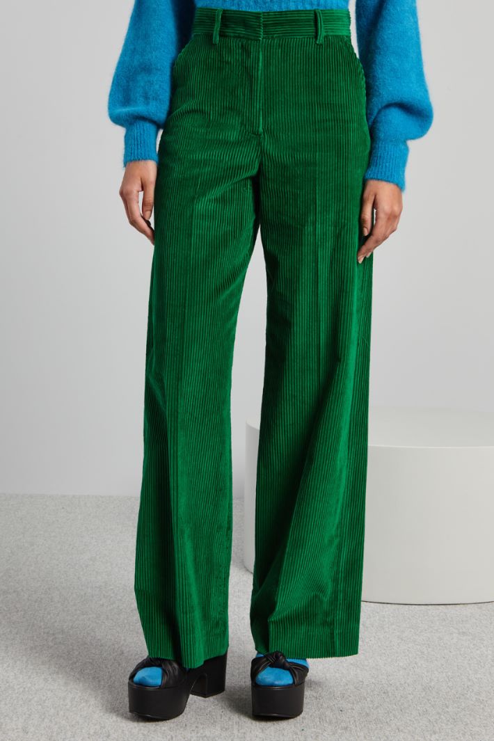 Corduroy trousers Intrend - 3