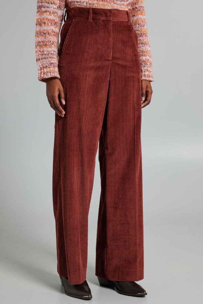 Corduroy trousers Intrend - 3