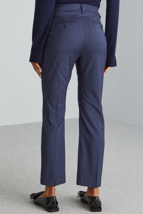 Pantaloni chino in lana