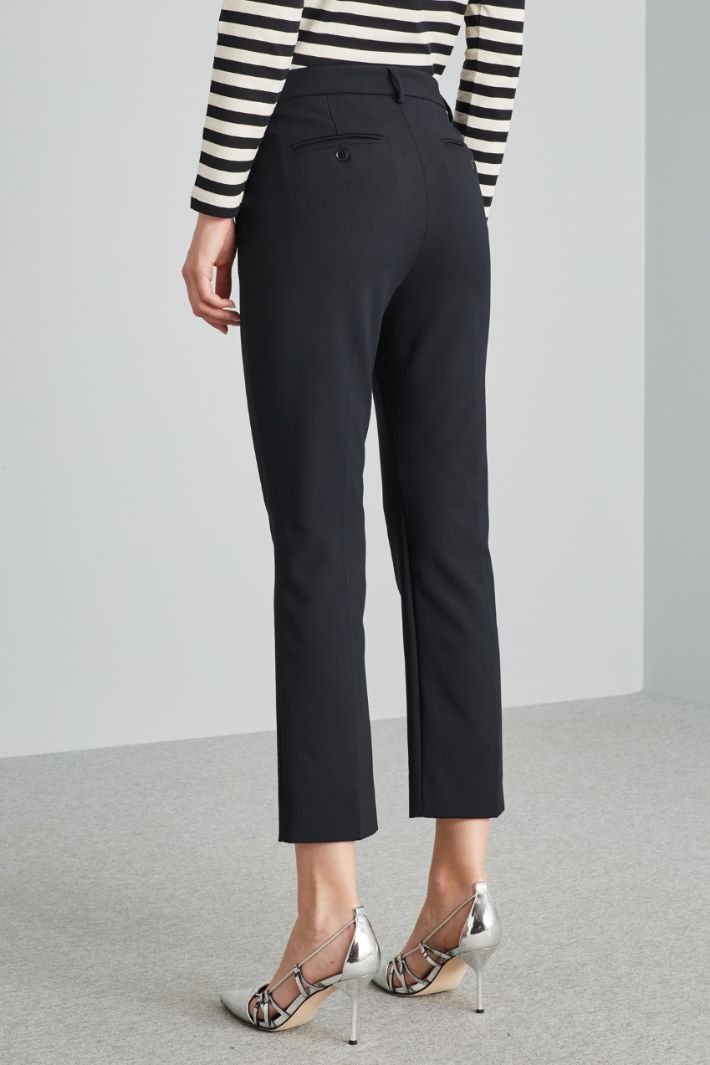 Pantaloni chino in cotone Intrend - 2