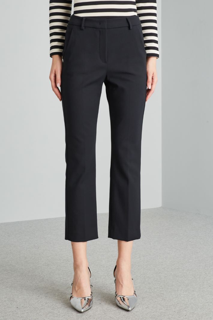 Pantaloni chino in cotone Intrend - 3