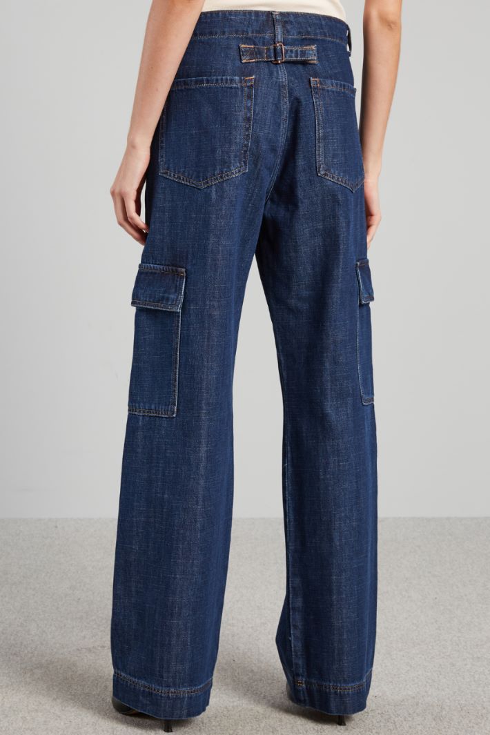 Jeans with pockets along the legs Intrend - 2