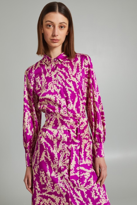 Chemisier a maniche lunghe