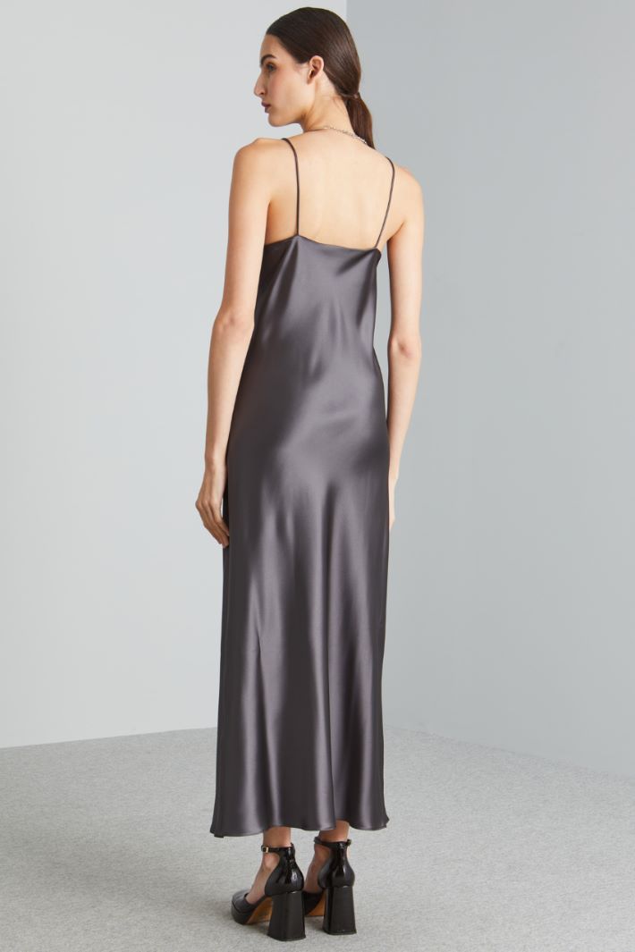 Satin slip dress Intrend - 2