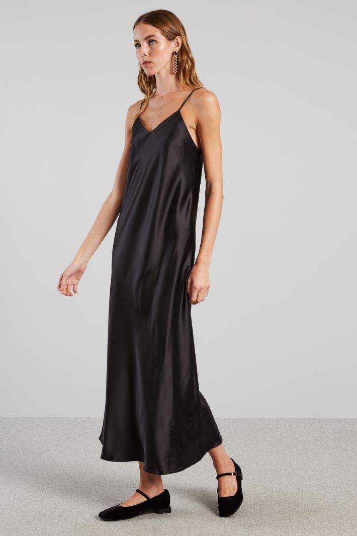 Slip dress in raso Intrend - 3