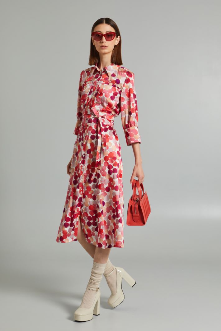 All-over printed dress Intrend