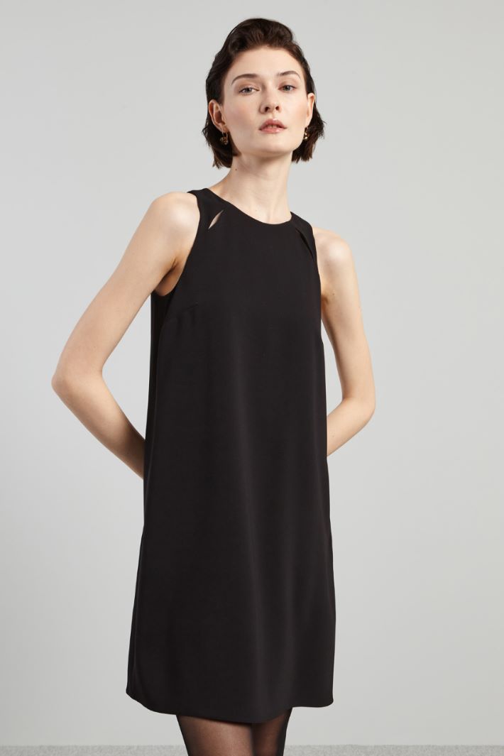 Sleeveless cady dress Intrend - 3