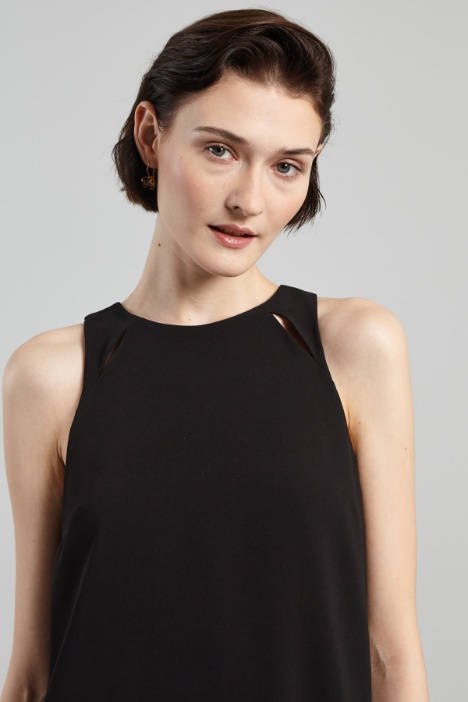 Tubino smanicato in cady