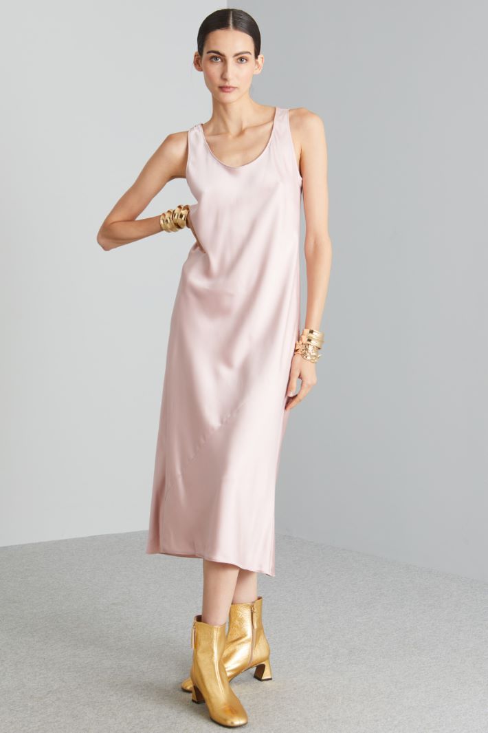 Satin slip dress Intrend - 3