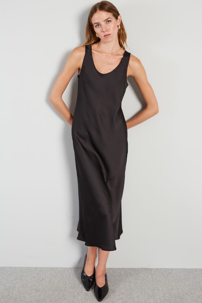 Slip dress in raso Intrend - 3