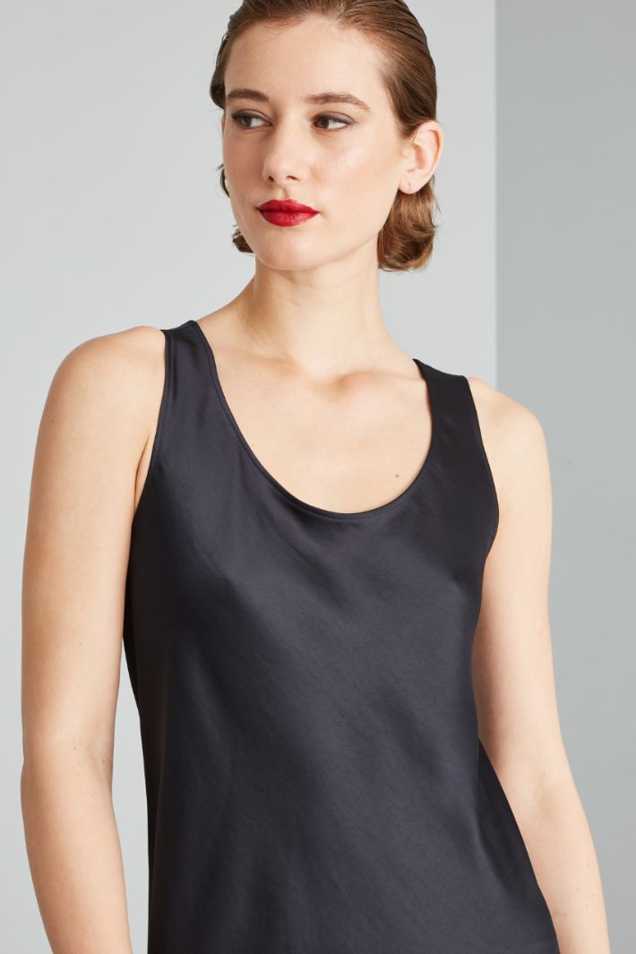 Slip dress in raso Intrend - 4