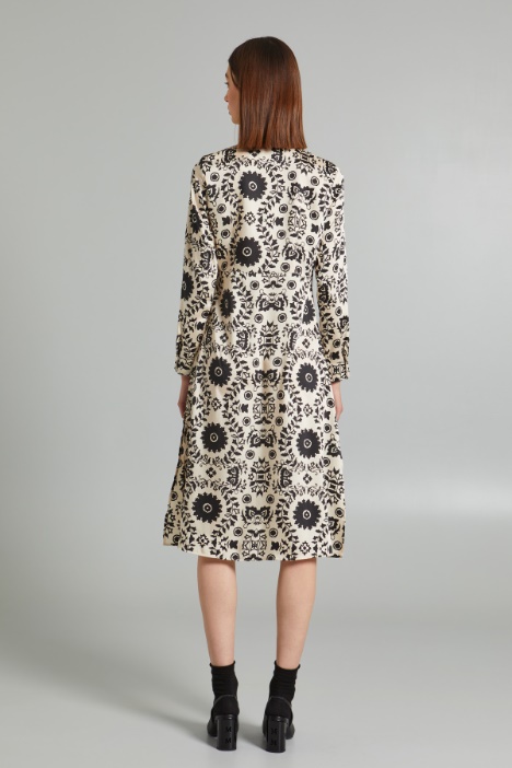 Abito chemisier in twill