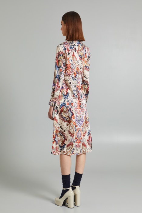 Abito chemisier in twill