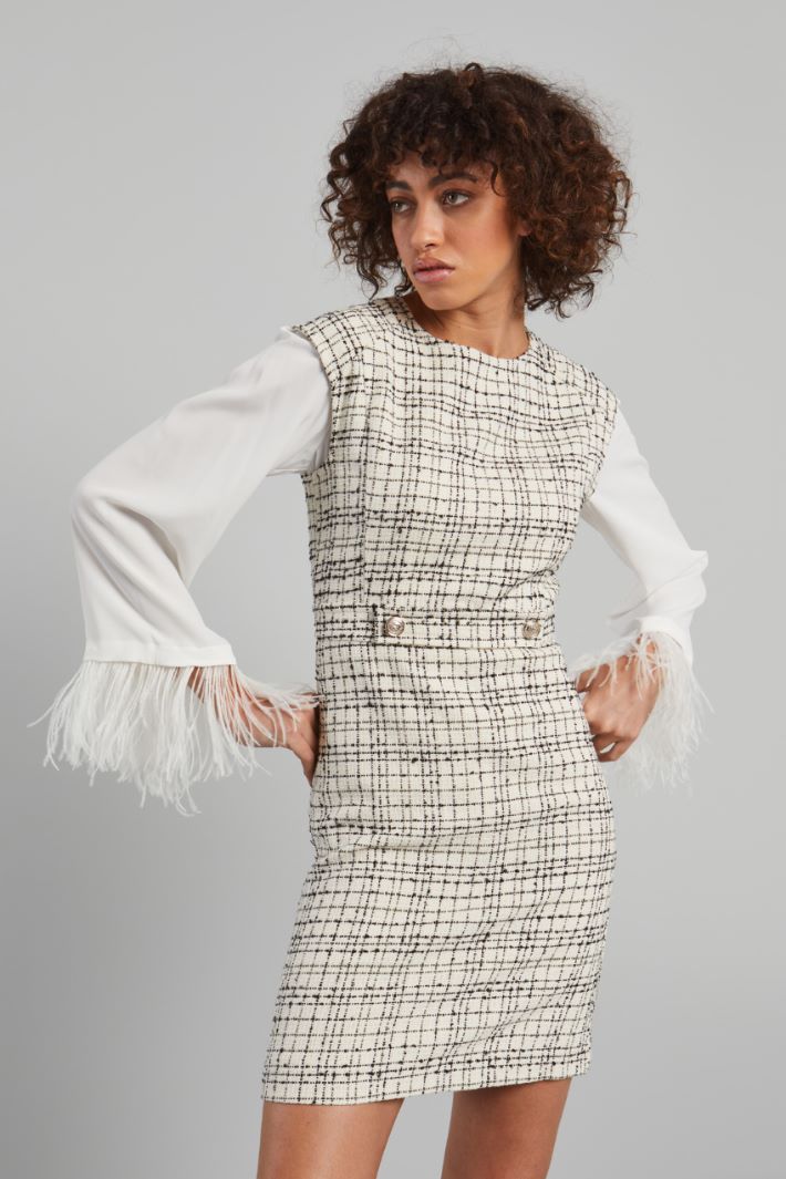 Tweed dress Intrend - 3