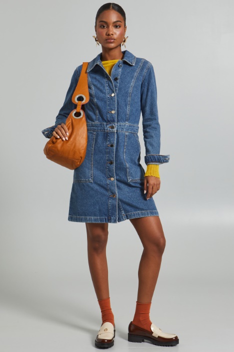 Denim shirt dress Intrend