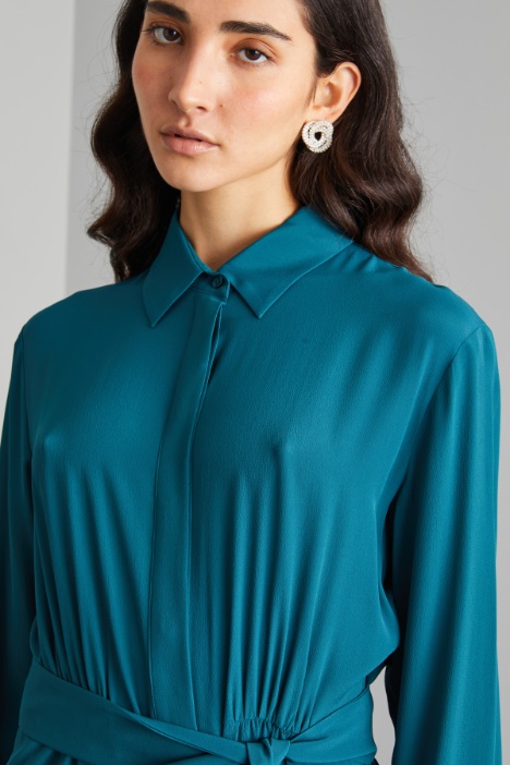 Chemisier con cintura