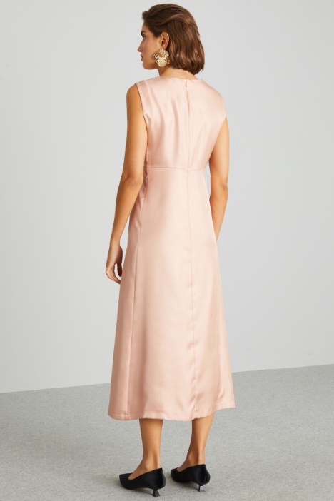 Abito in twill di pura seta