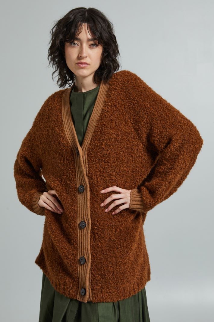 Bouclé cardigan Intrend - 3