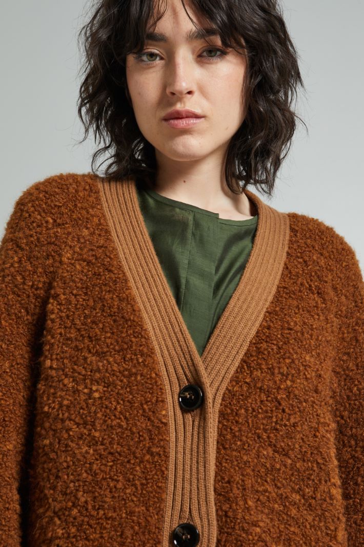 Bouclé cardigan Intrend - 4