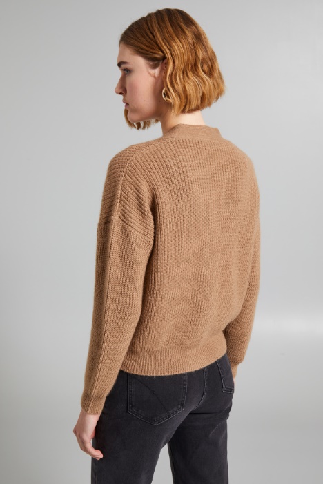 Cardigan in mohair