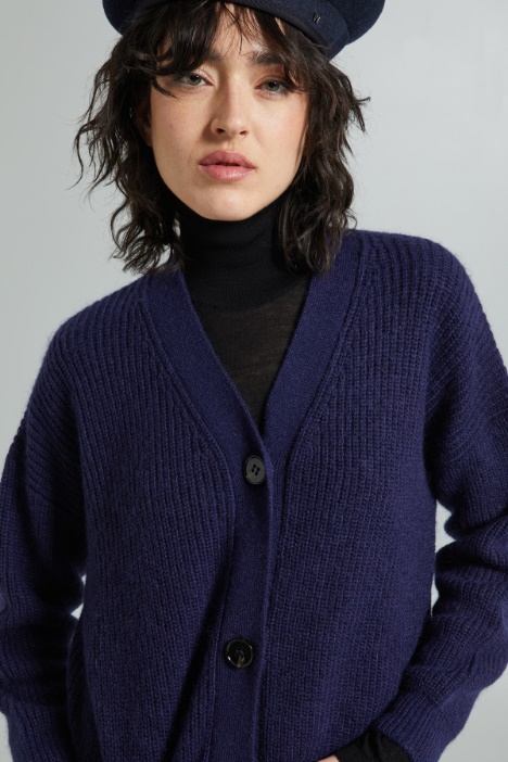 Cardigan in mohair