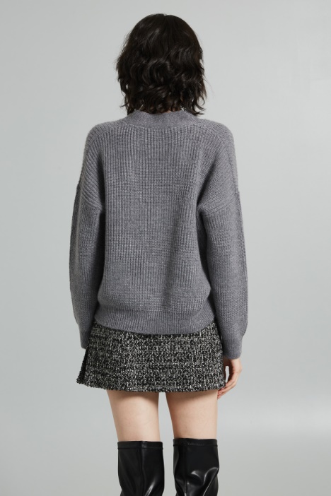 Cardigan in mohair