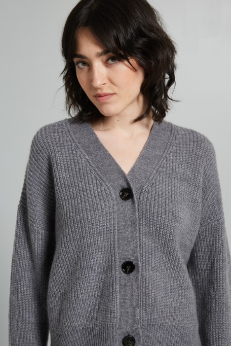 Cardigan in mohair