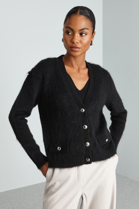 Cardigan con tasche  - Intrend