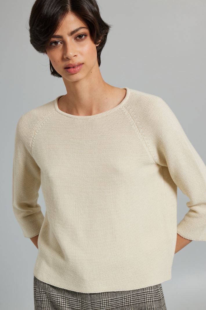 Textured sweater Intrend - 3