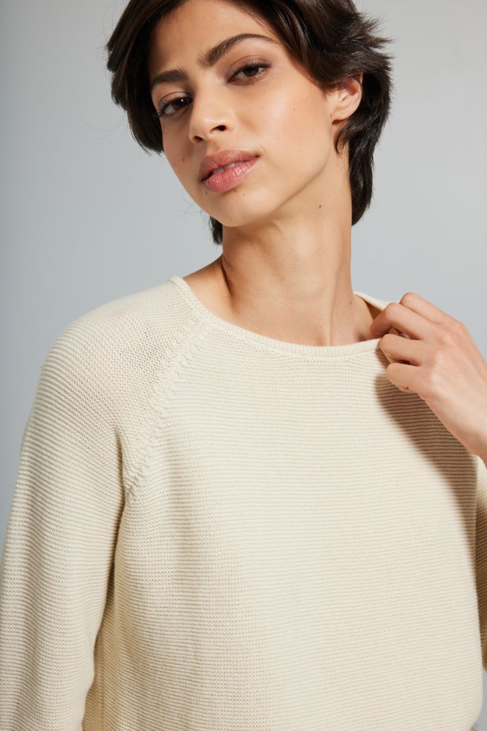 Textured sweater Intrend - 4