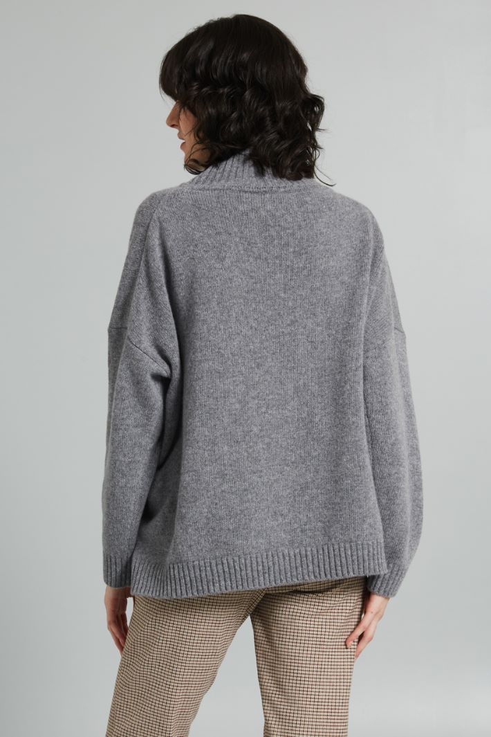 Oversized pure wool sweater Intrend - 2