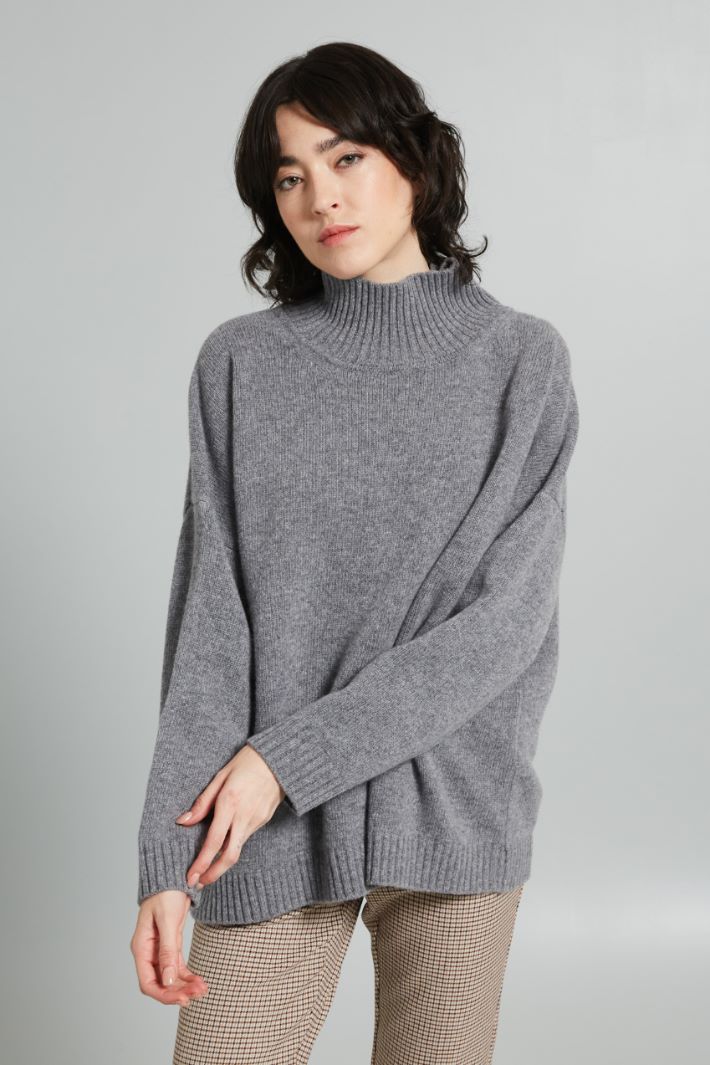 Oversized pure wool sweater Intrend - 3