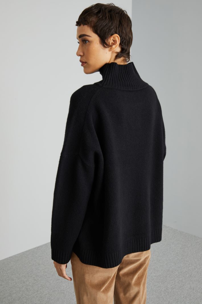 Oversized pure wool sweater Intrend - 2