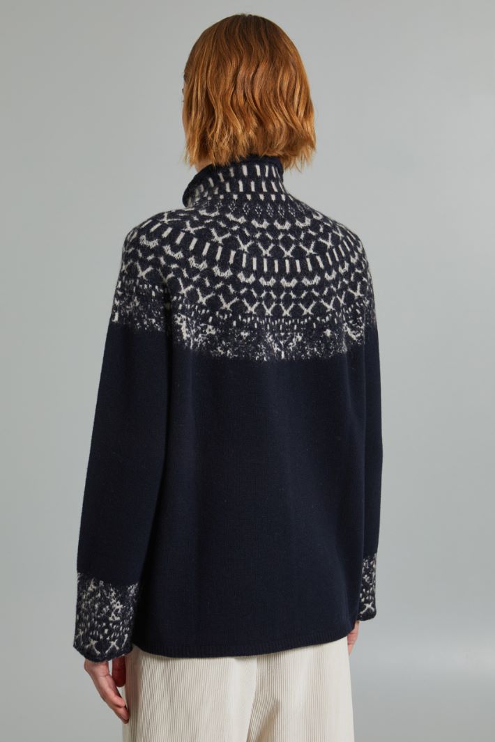 Wool and cashmere sweater Intrend - 2