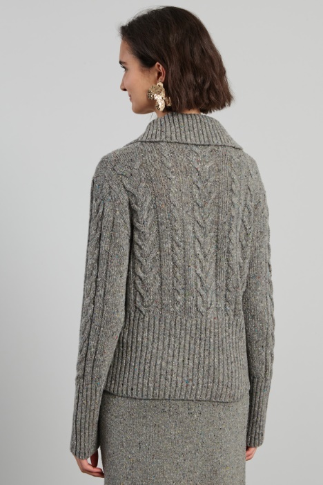 Jersey con cuello de chal