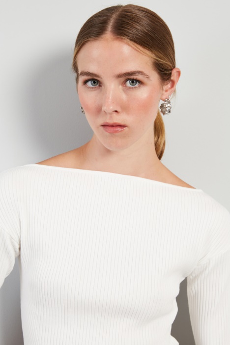 Maglia aderente a coste