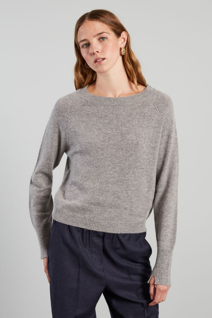 Raglan sleeve sweater Intrend - 3