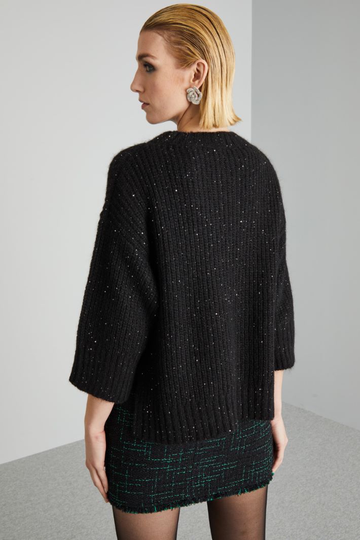 Micro-Sequinned sweater Intrend - 2