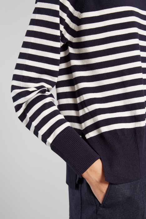 Jersey con vuelta en los puños