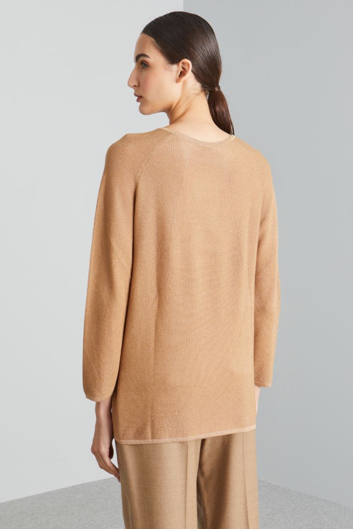 Loose lurex sweater Intrend - 2