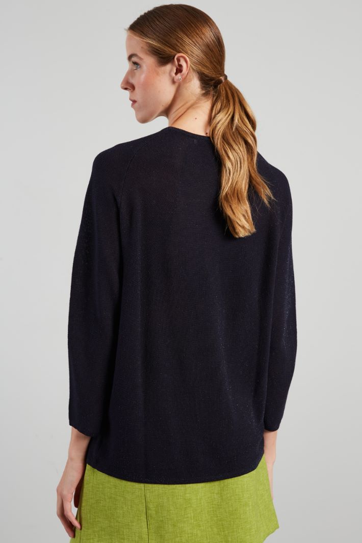 Loose lurex sweater Intrend - 2