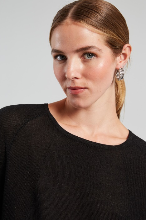 Maglia morbida lamè