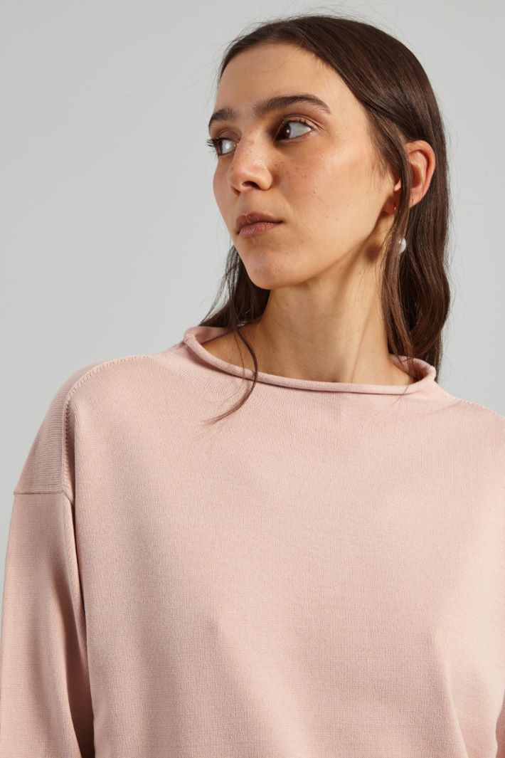 Slit-detail sweater Intrend - 4