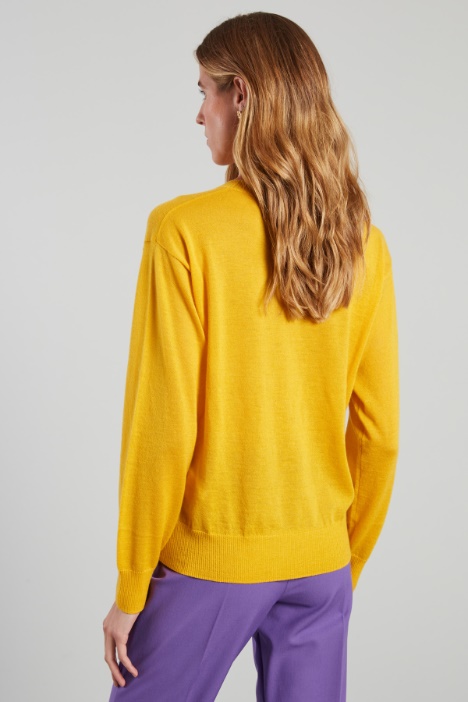 Maglia in puro cashmere